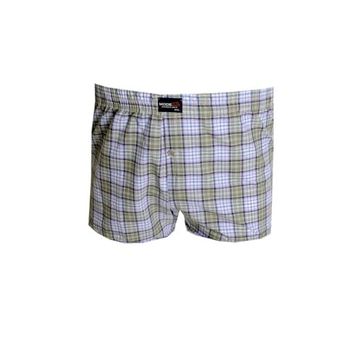 Mode XL 6348 Haki Desenli Poplin Erkek Boxer