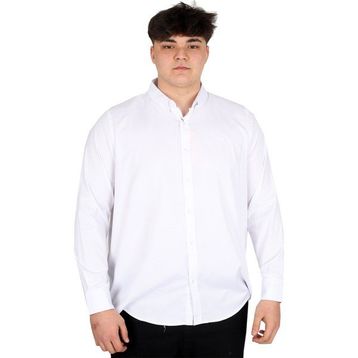 Mode XL U20368 Oxford Beyaz Uzun Kol Klasik Erkek Gömlek
