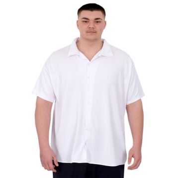 Mode XL U24382 Beyaz Apas Yaka Erkek Gömlek