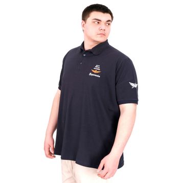 Mode XL U25305 Lacivert Pike Polo Yaka Erkek T-shirt