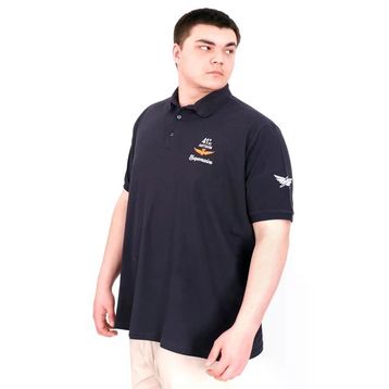 Mode XL U25305 Lacivert Pike Polo Yaka Erkek T-shirt