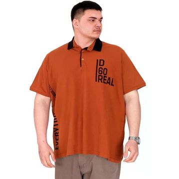 Mode XL U25309 Real Tarçın Polo Yaka Erkek T-shirt