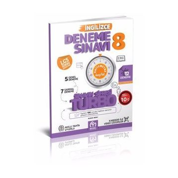 Model Yayınları 8. Sınıf İngilizce Turbo Deneme