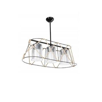 Modelight ASZ-0985 Gezegen Halatlı 3'lü Avize