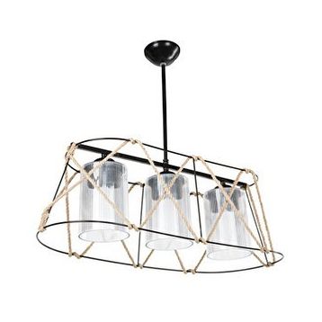 Modelight ASZ-0985 Gezegen Halatlı 3'lü Avize