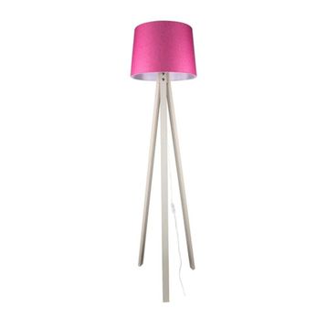 Modelight Deko Krem Ayak Pembe Şapka Lambader