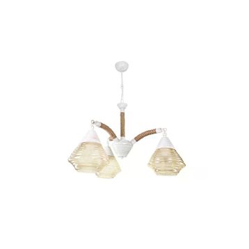 Modelight MDL.2989 Şakül 3 lü Beyaz Avize