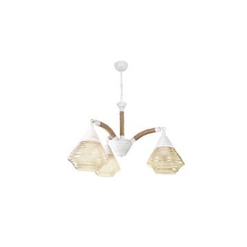 Modelight MDL.2989 Şakül 3 lü Beyaz Avize