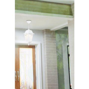 Modelight Optik Kare Beyaz Sarkıt
