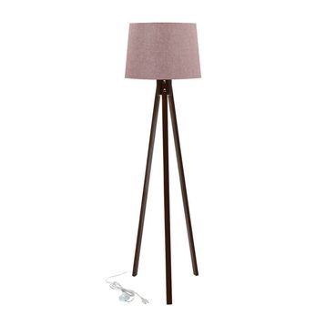Modelight Tripod Kahve-Gül Kurusu Lambader