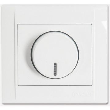 Modelsa Makel Defne Serisi Beyaz Dimmer