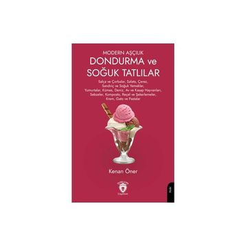 Modern Aşçılık Dondurma ve Soğuk Tatlılar Kenan Öner