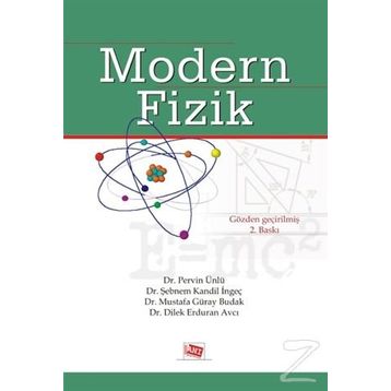 Modern Fizik - Dr. Pervin Ünlü