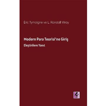 Modern Para Teorisi'ne Giriş - Efil Yayınevi