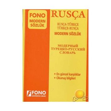 MODERN SÖZLÜK RUSÇA RUSÇA-TÜRKÇE / TÜRKÇE-RUSÇA - KOLEKTIF