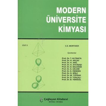 Modern Üniversite Kimyası Cilt: 2 - C. E. Mortimer
