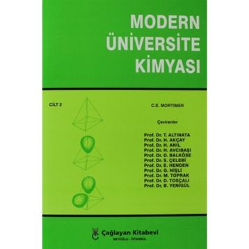 Modern Üniversite Kimyası Cilt: 2 - C. E. Mortimer