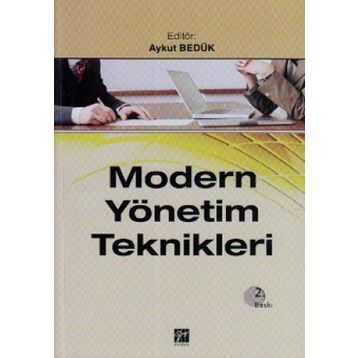 MODERN YÖNETİM TEKNIKLERI - AYKUT BEDÜK