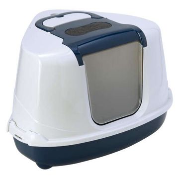Moderna C250 44x56x36 cm Lacivert Flip Corner Köşeli Kedi Tuvaleti