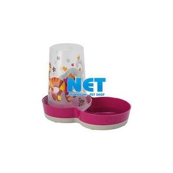 Moderna Friends 1,500 ml Fuşya Hazneli Mama ve Su Kabı