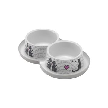 Moderna Trendy Love 2x350 ml Beyaz 2'li Mama Su Kabı