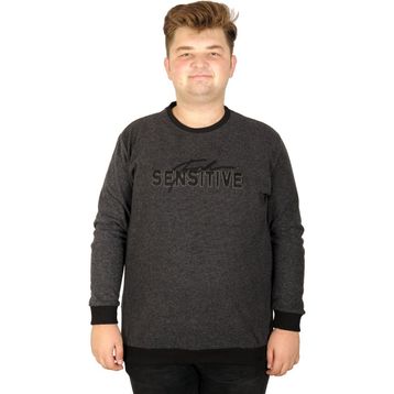 ModeXL 17444 Siyah Erkek Sweatshirt