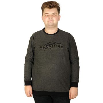 ModeXL 18132 Haki Erkek Sweatshirt