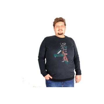 ModeXL 18136 Lacivert Erkek Sweatshirt