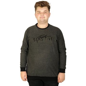 ModeXL 18421 Siyah Erkek Sweatshirt