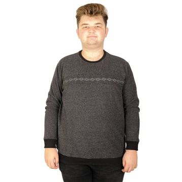 ModeXL 18421 Siyah Erkek Sweatshirt