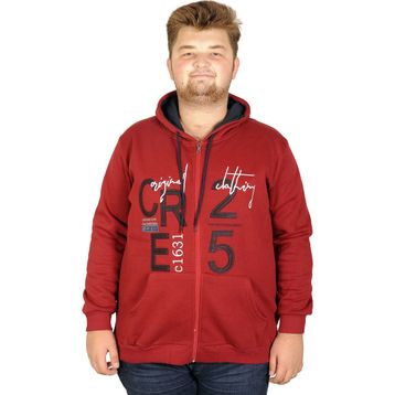 ModeXL 18512 Bordo Erkek Sweatshirt