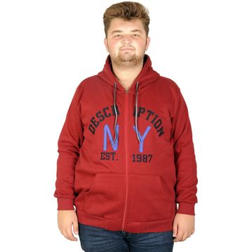 ModeXL 18512 Bordo Erkek Sweatshirt