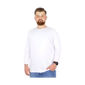 ModeXL 20102 Beyaz Erkek T-shirt