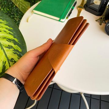 Modica Amando Hakiki Deri Business Unisex Cüzdan