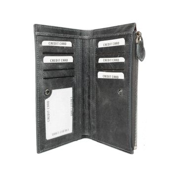 Modica Mannu Elite Serie El Bantlı Hakiki Deri Uzun Unisex Cüzdan
