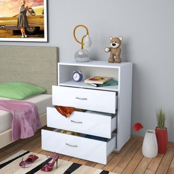 Modilayn ARD118 Beyaz Şifonyer