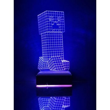 Modiwa Design 3D Minecraft 16 Renk Gece Lambası