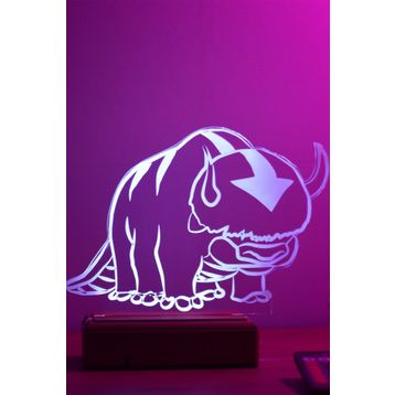 Modiwa Design Avatar Appa 16 Renk Gece Lambası