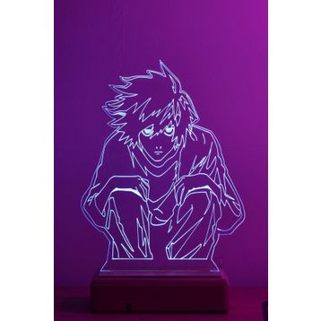 Modiwa Design Death Note L 16 Renk Gece Lambası