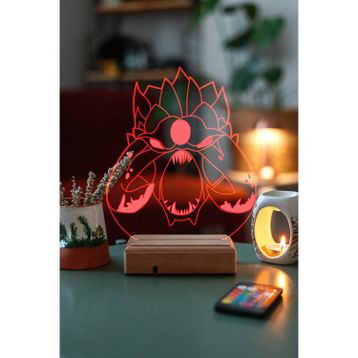Modiwa Design Dota 2 Roshan 3D 16 Renk Gece Lambası
