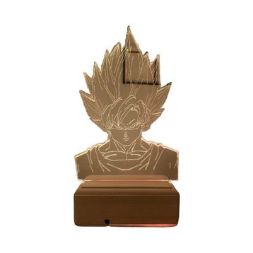 Modiwa Design Dragon Ball Z Goku 16 Renk Gece Lambası