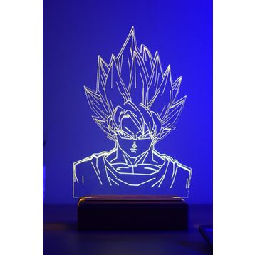 Modiwa Design Dragon Ball Z Goku 16 Renk Gece Lambası