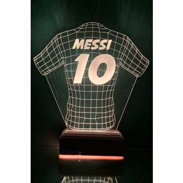 Modiwa Design Futbol Sevenlere Hediye Tasarım 3D LED Forma Gece Lambası