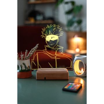 Modiwa Design Gojo Satoru Jujutsu Kaisen 16 Renk Renkli Gece Lambası