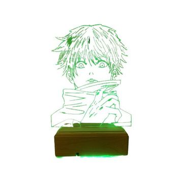 Modiwa Design Gojo Satoru Jujutsu Kaisen 16 Renk Renkli Gece Lambası