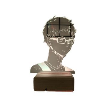 Modiwa Design Haikyuu Kei Tsukishima 16 Renk Gece Lambası