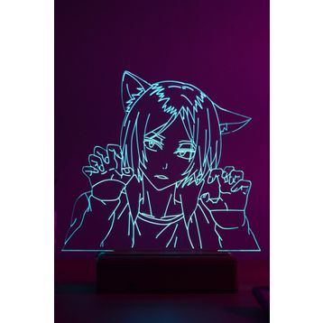 Modiwa Design Haikyuu Kenma Kozume 16 Renk Gece Lambası