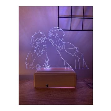 Modiwa Design Kageyama & Hinata 16 Renk Gece Lambası