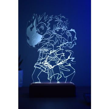 Modiwa Design Killua&gon 16 Renk Gece Lambası