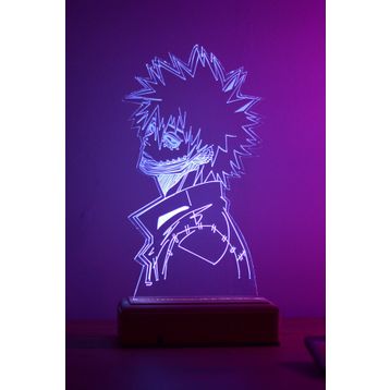 Modiwa Design My Hero Academia Dabi 16 Renk Gece Lambası